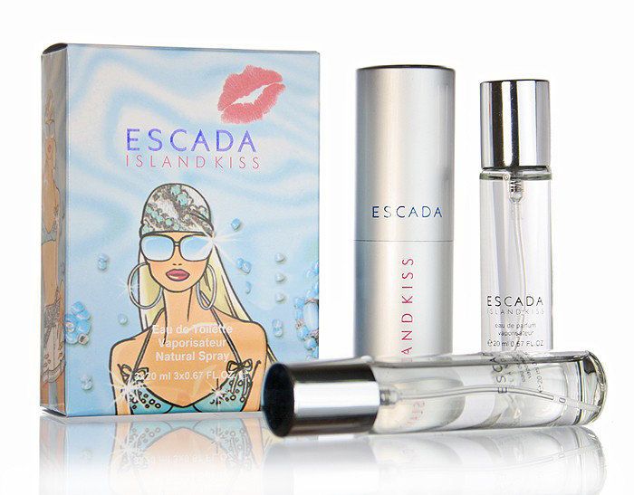 Eau de toilette 3*20 ml Escada Island Kiss