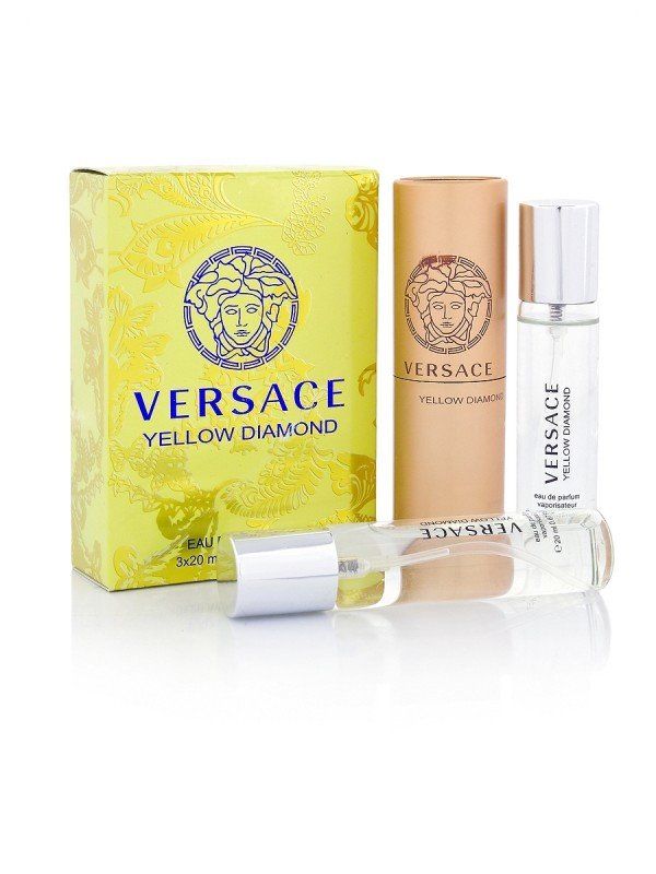 Eau de toilette 3*20 ml Versace Yellow Diamond