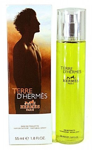 Perfume with pheromones 55 ml Hermes Terre D'hermes edt Pour homme