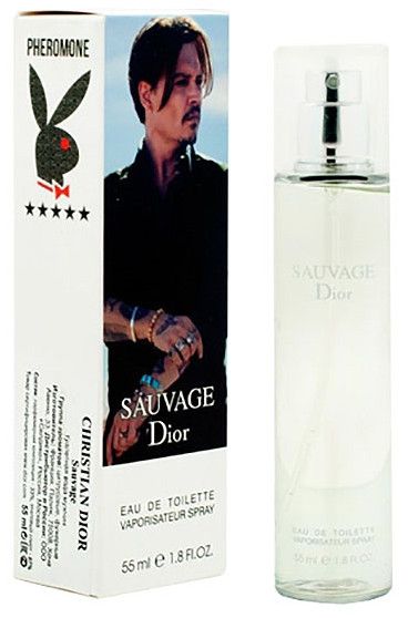 Perfume with pheromones 55 ml Christian Dior Sauvage edt Pour homme