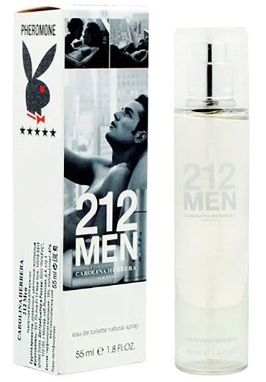 Perfume with pheromones 55 ml Carolina Herrera 212 Men edt Pour homme