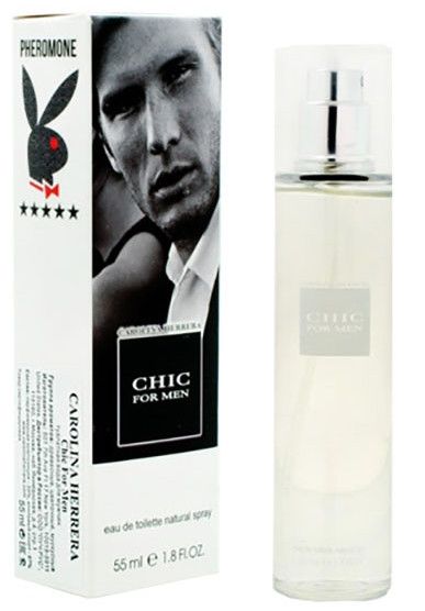 Perfume with pheromones 55 ml Carolina Herrera Chic For Men