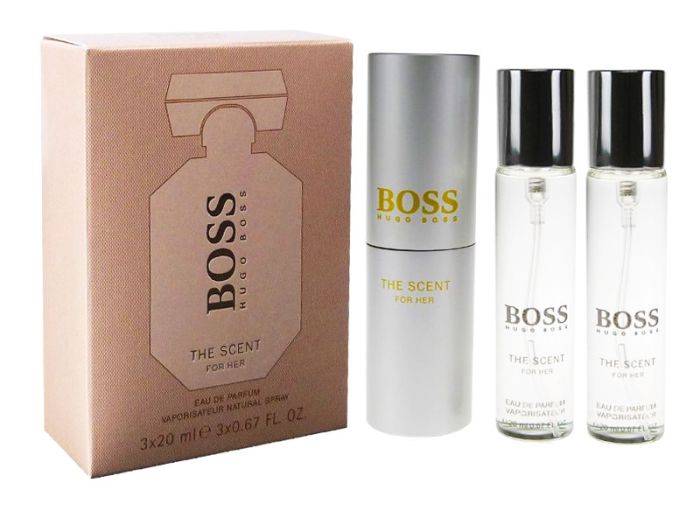 Perfume water 3*20 ml Hugo Boss Boss The Scent For Her