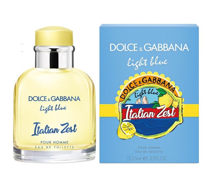 Dolce Gabbana Men's Perfume Light Blue Italian Zest Pour Homme 125 ml