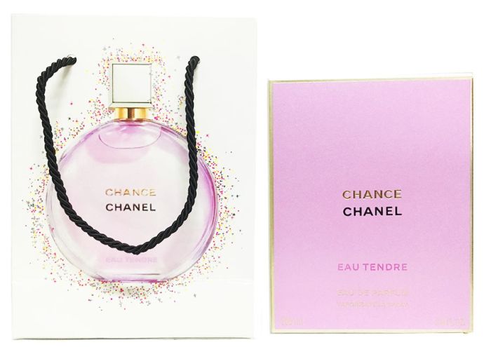 Chanel Chance Eau Tendre for women 100 ml in a gift bag UAE