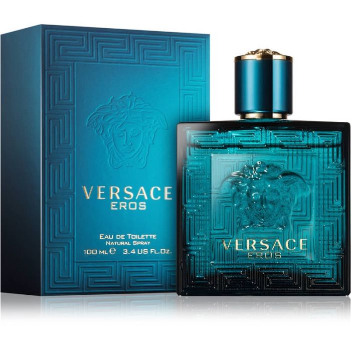 Men's perfume Versace EROS eau de toilette for men 100 ml