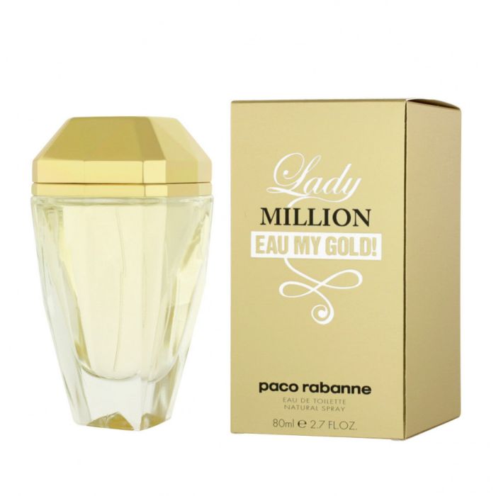 Women's perfume Paco Rabanne Lady Million Eau My Gold 80 ml