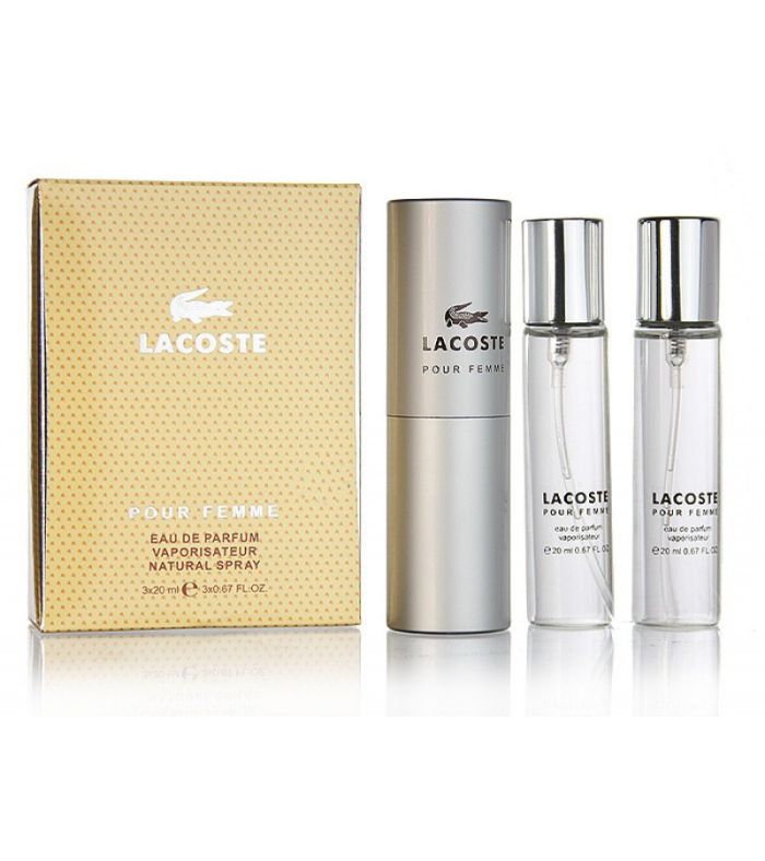 Eau de toilette 3*20 ml Lacoste Pour Femme