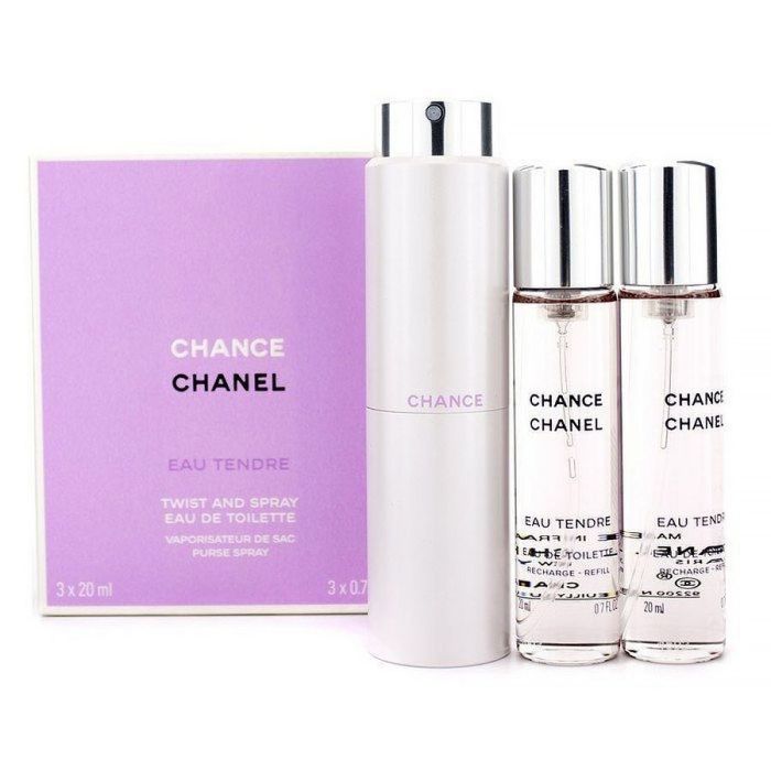 Eau de toilette 3*20 ml Chanel Chance Eau Tendre