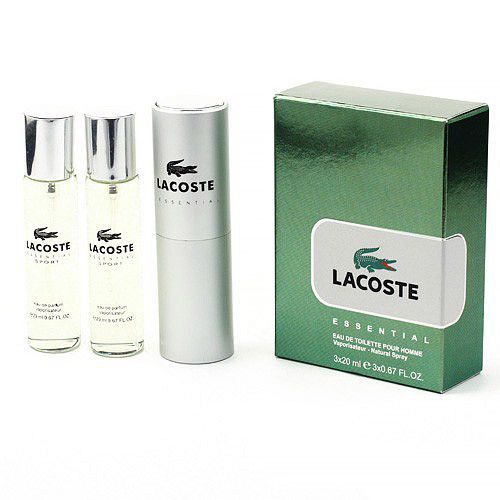 Eau de Toilette 3*20 ml Lacoste Essential for men