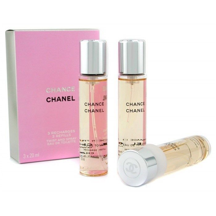 Eau de toilette 3*20 ml Chanel Chance