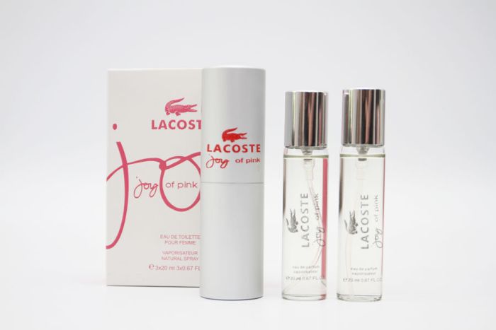 Eau de toilette 3*20 ml Lacoste Joy of pink